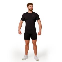 GymBeam Kompresní tričko Mid Black
