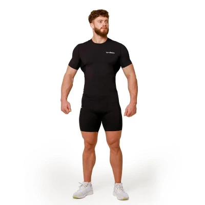 GymBeam Kompresní tričko Mid Black
