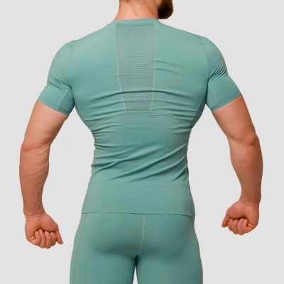 GymBeam Kompresní tričko Mid Blue