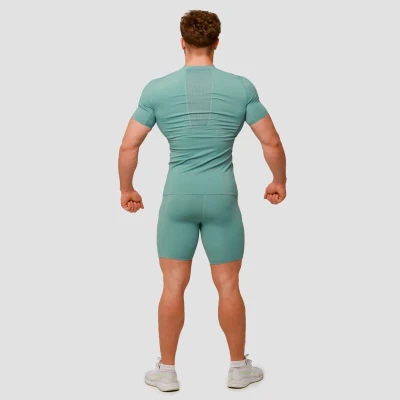 GymBeam Kompresní tričko Mid Blue