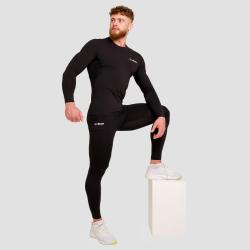 GymBeam Kompresní tričko s dlouhým rukávem High Black