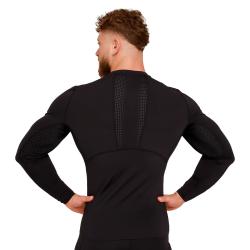 GymBeam Kompresní tričko s dlouhým rukávem High Black