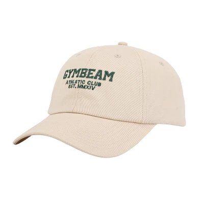 GymBeam Athletic Club béžová unisex kšiltovka