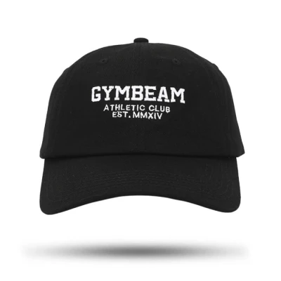 GymBeam Athletic Club Black unisex kšiltovka