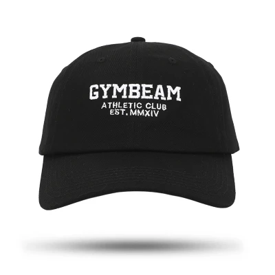GymBeam Athletic Club Black unisex kšiltovka