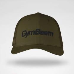 GymBeam Šiltovka Mesh Panel Cap Military Green