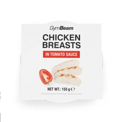 GymBeam Kuřecí prsa v rajčatové omáčce 155 g