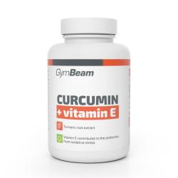 GymBeam Kurkumin + Vitamín E 90 kaps. GymBeam Kurkumin + Vitamín E 90 kaps.