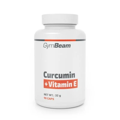 GymBeam Kurkumin + Vitamín E 90 kaps. GymBeam Kurkumin + Vitamín E 90 kaps.