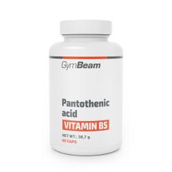 GymBeam Kyselina pantoténová (vitamín B5) 60 kaps.
