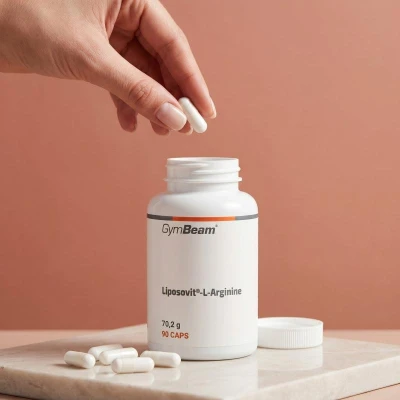 GymBeam Lipozomální Arginin Liposovit 90 kaps.
