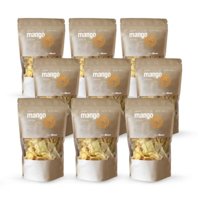 GymBeam Lyofilizované mango 9 x 100 g