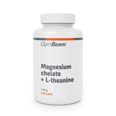 GymBeam Magnézium chelát + L-theanin 120 kaps. GymBeam Magnézium chelát + L-theanin 120 kaps.