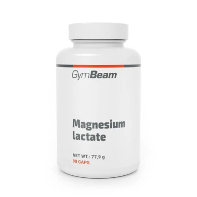 GymBeam Magnézium laktát 90 kaps.
