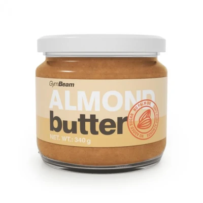 GymBeam 100% Mandlové máslo 340 g