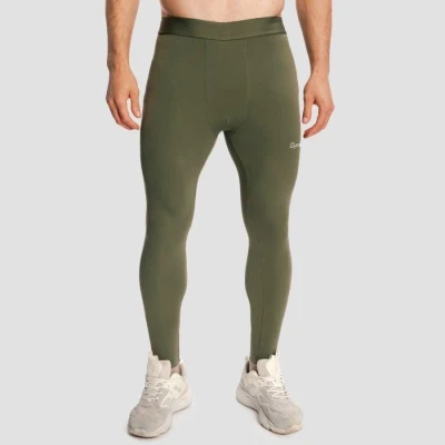 GymBeam Men‘s Combat Leggings Olive Grey GymBeam Men‘s Combat Leggings Olive Grey