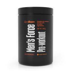 GymBeam Men‘s Force Pre-Workout 420 g POUZE lesní ovoce (VÝPRODEJ)
