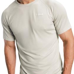 GymBeam Men‘s Pulse X Running T-shirt Gray