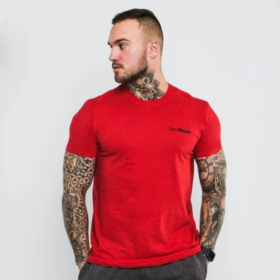 GymBeam Tričko Basic Cherry Red GymBeam Tričko Basic Cherry Red
