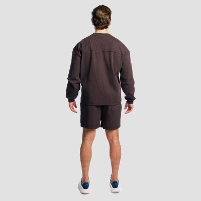 GymBeam Aura Jumper Tee Brown