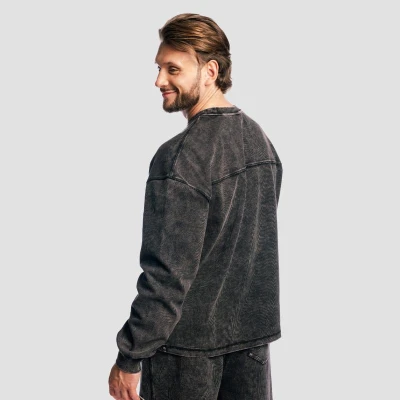 GymBeam Aura Jumper Washed Black