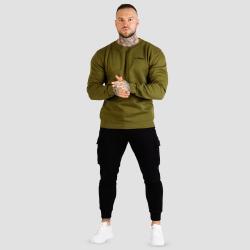 GymBeam Mikina Basic Jumper Military Green