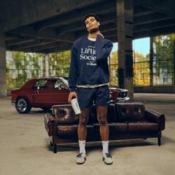 GymBeam Mikina Lifting Society Nightfall