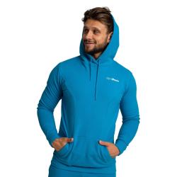GymBeam Mikina Limitless Hoodie Aquamarine