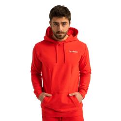 GymBeam Mikina Limitless Hoodie Hot Red