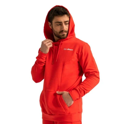 GymBeam Mikina Limitless Hoodie Hot Red