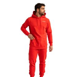 GymBeam Mikina Limitless Hoodie Hot Red