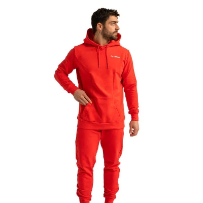 GymBeam Mikina Limitless Hoodie Hot Red