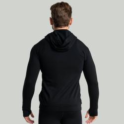 STRIX Mikina se zipem MERINO I Black