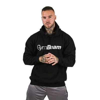 GymBeam Mikina PRO Hoodie Black