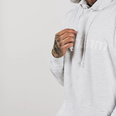 GymBeam Mikina PRO Hoodie Grey