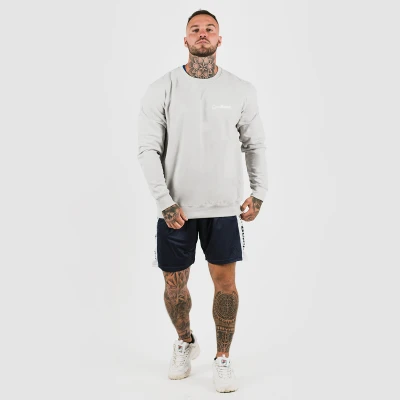 GymBeam Mikina PRO Jumper Moon Grey