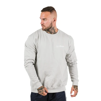GymBeam Mikina PRO Jumper Moon Grey