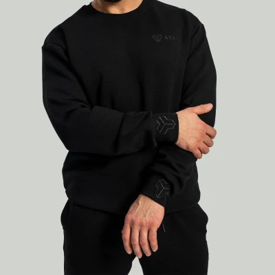 STRIX Mikina Relaxed Black