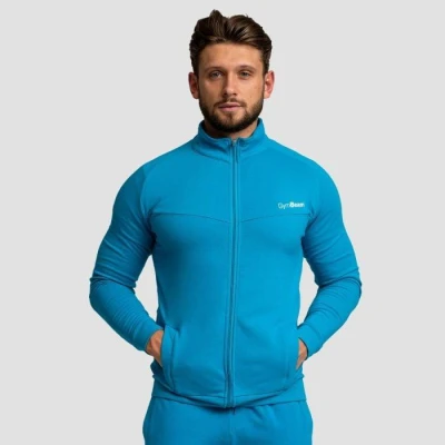 GymBeam Mikina se zipem Limitless Aquamarine GymBeam Mikina se zipem Limitless Aquamarine