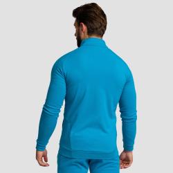 GymBeam Mikina se zipem Limitless Aquamarine