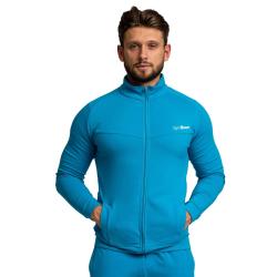 GymBeam Mikina se zipem Limitless Aquamarine