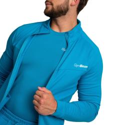 GymBeam Mikina se zipem Limitless Aquamarine
