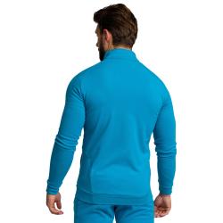 GymBeam Mikina se zipem Limitless Aquamarine