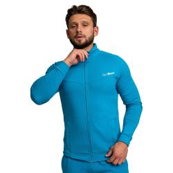 GymBeam Mikina se zipem Limitless Aquamarine