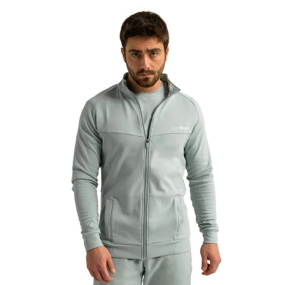 GymBeam Mikina se zipem Limitless Eucalypt