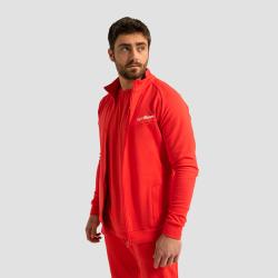 GymBeam Mikina se zipem Limitless Hot Red