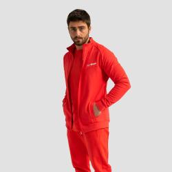 GymBeam Mikina se zipem Limitless Hot Red