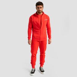 GymBeam Mikina se zipem Limitless Hot Red