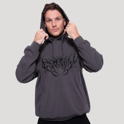 GymBeam Mikina Thorn Grey