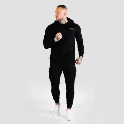 GymBeam Mikina TRN Hoodie Black